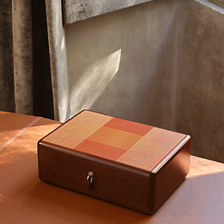 Casaque H Milleraies cigar box | Hermès USA
